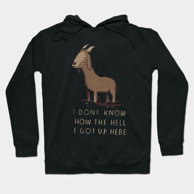 the mystery of tree climbing goats Hoodie by Louisros